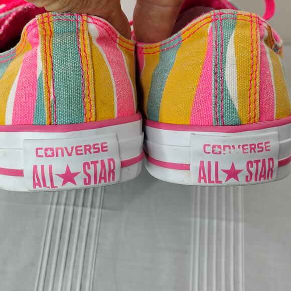 Converse Chuck Taylor Rainbow Stripe Sneakers Women's Size‎ 8 - Picture 11 of 13